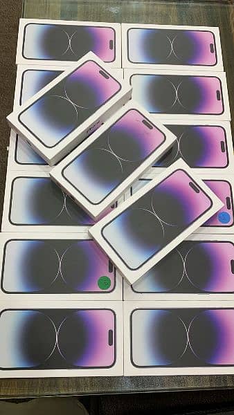 IPHONE 15PROMAX ,15,14 PRO & 14 BOX PACK NON PTA & JV 4