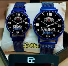 Customize  watches with name and photo
