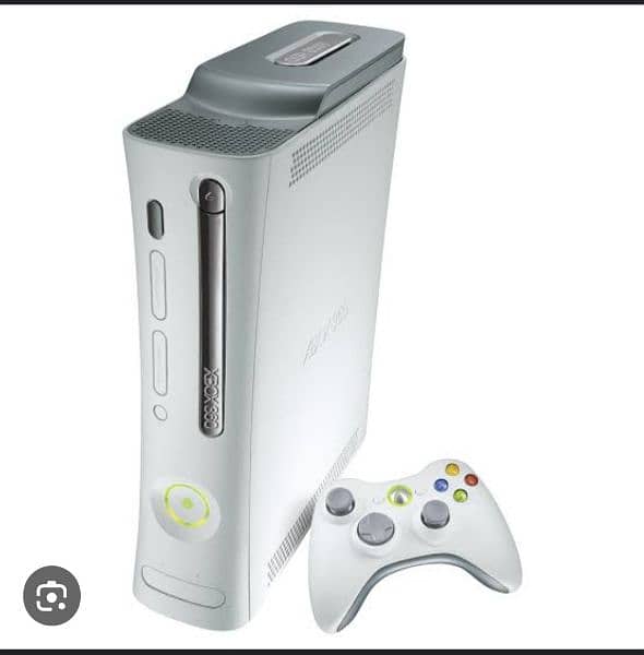 Xbox 360 with 65 games  gta 5 already installed with controller chargr 3