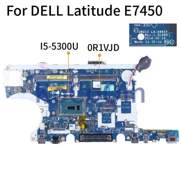 Hp & Dell Laptop Motherboard K. K Computer. 1