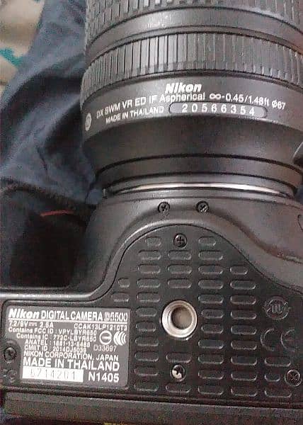 Nikon DSLR D5500 Digital Camera with Lens 140 mm 3