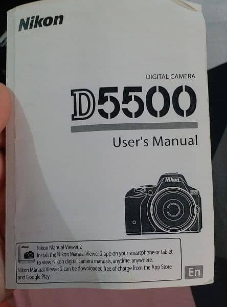 Nikon DSLR D5500 Digital Camera with Lens 140 mm 4