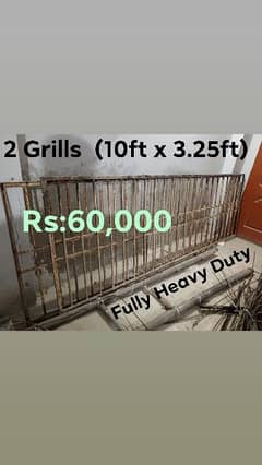 Heavy Duty Grill & Stairs