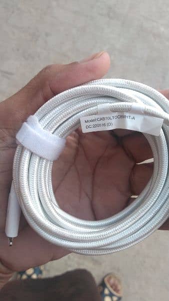 Verizon 10 feet type C to iphone braided cable 4