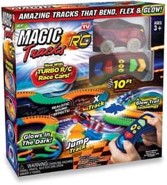 magical rc car with tracks