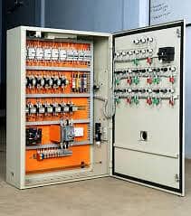 Electric panels and Invertor VFD for commercial three phase motors all 4