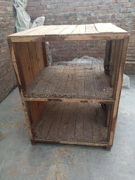 2 wood cage power full Wood cage mote jali 1