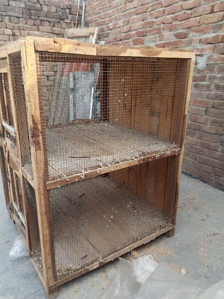 2 wood cage power full Wood cage mote jali 2