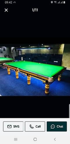 CUSTOMIZED SNOOKER TABLE / BILLIARDS / POOL TABLE / SNOOKER TABLE