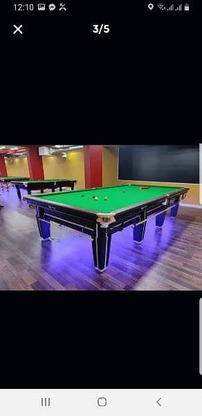 CUSTOMIZED SNOOKER TABLE / BILLIARDS / POOL TABLE / SNOOKER TABLE 2