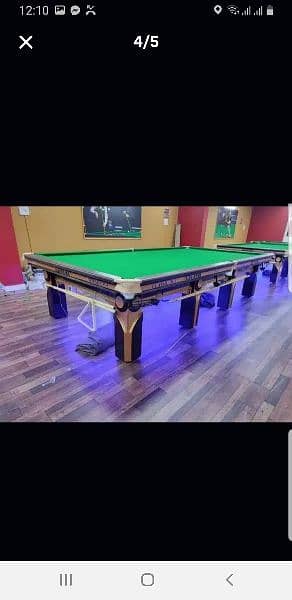 CUSTOMIZED SNOOKER TABLE / BILLIARDS / POOL TABLE / SNOOKER TABLE 3