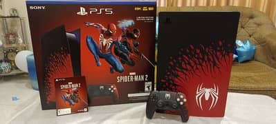 PS5 Spiderman 2 Limited Edition Console USA Reg 1 brand new for sale