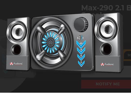 Max-290 2.1 Bluetooth Speaker 7