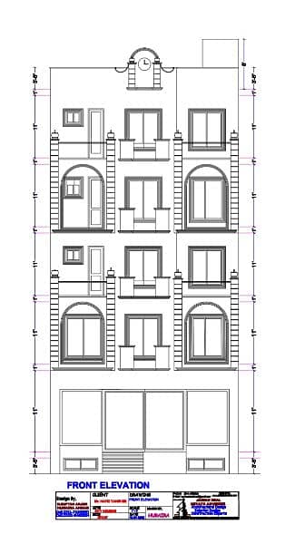 Maps of Houses & building(گھر کا نقشہ بنوائیں)  per Marla Rate:5000 Rs 4