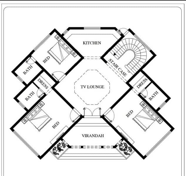 Maps of Houses & building(گھر کا نقشہ بنوائیں)  per Marla Rate:5000 Rs 7