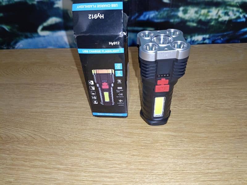 powerful flashlight with 10 hour's battery backup 5