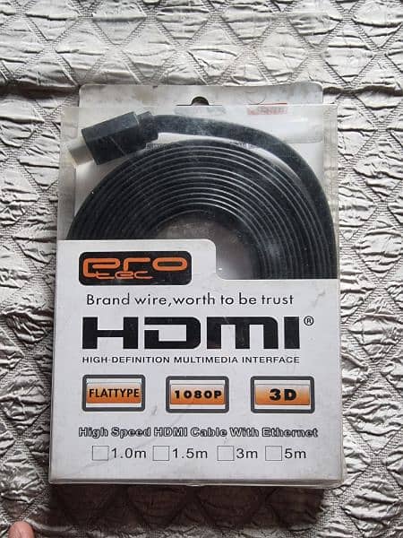 HDMI Cable 4Kx2K 15Gbps New 0