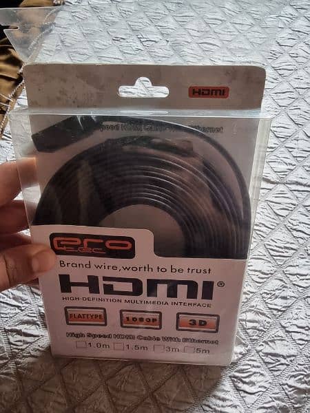 HDMI Cable 4Kx2K 15Gbps New 1