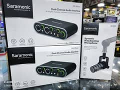 Saramonic Duel Channel Interface and Saramonic SR BV1 PodMic