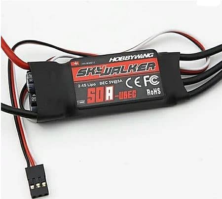 SKYWALKER 60A 2-6S Brushless Speed Controller For Rc plane 60 Amps 3