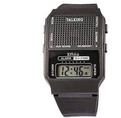 Xinjia XJ-716E Talking Watch with alarm specialy for blind person 0