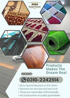 Carpet|Center Carpet|Artificial Grass|Grass Carpet|Janamaz|Carpet Tile 0