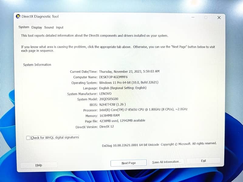Lenovo X1 Carbon i7 8th Gen 16/512GB Touch Screen 1