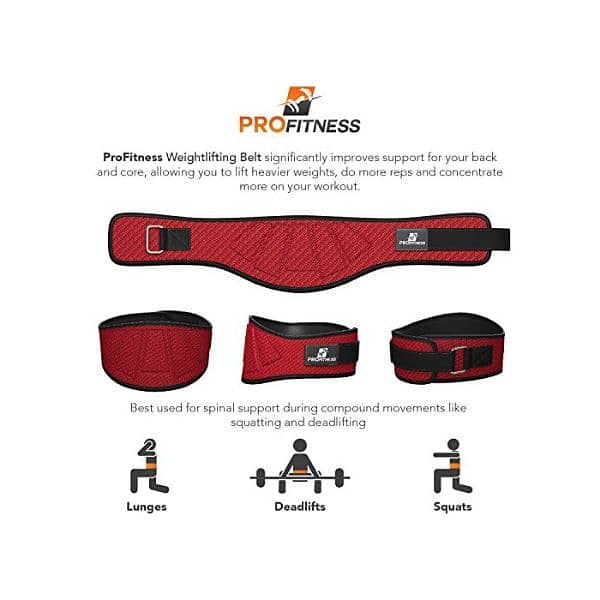 Gym power lift belt back support 1