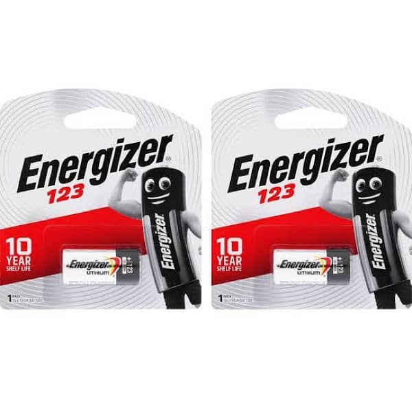 CR123 Energizer 0