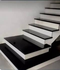 marble/granite stairs , kitchen top , vanities
