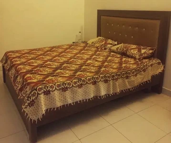 Queen Size Bed with mattress 1