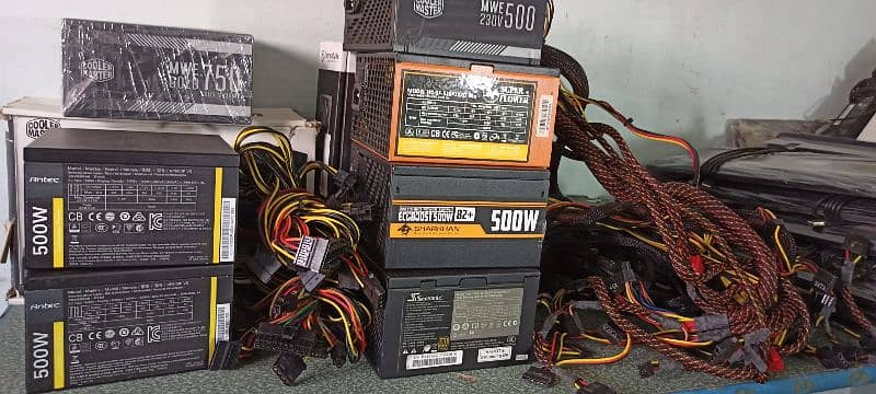 500w to 850w 80plus psu available 7