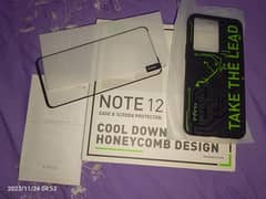 Infinix Note 12 Case & Screen Protector 0
