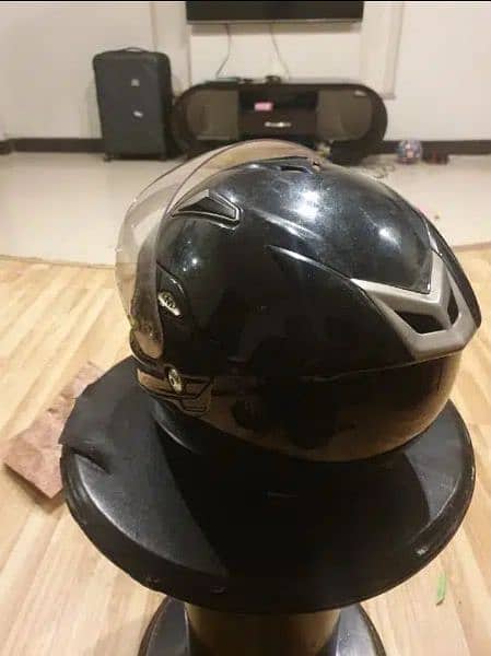 heavy bike helmet in good condition 1