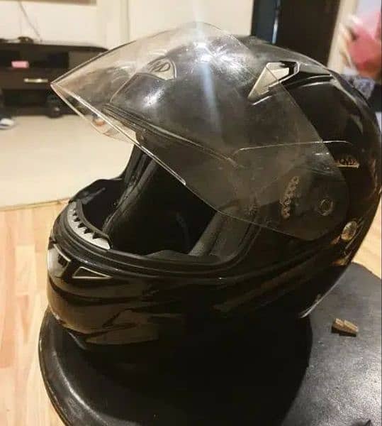 heavy bike helmet in good condition 2