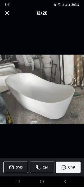 Jacuzzi / Bathtub/ Vanity /Basin / Shower set /Bathroomcorner shelf 9
