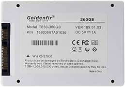 Goldenfir 360GB SSD for PC or Laptop 0