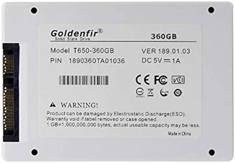 Goldenfir 360GB SSD for PC or Laptop 0