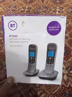 British Telecom dual unit brand new cordless phone 0