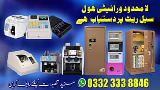 mix value fake note cash counting Sorting till billing machine locker 0