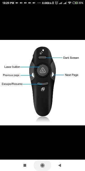 PPT Remote Control Computer USB  Power Pointer Pen, Power Point 2.4G 9