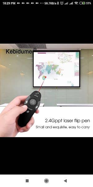 PPT Remote Control Computer USB  Power Pointer Pen, Power Point 2.4G 11