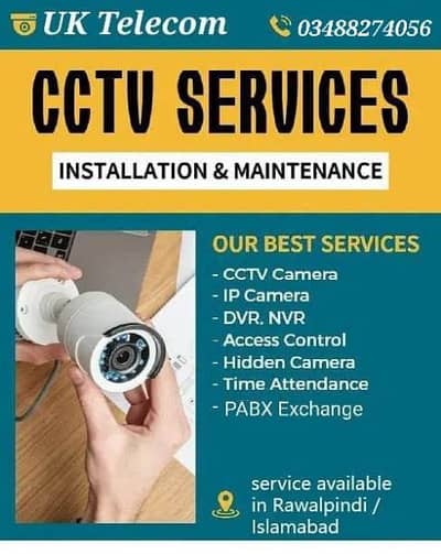 CCTV setup installatuion and services

All CCTV and networki