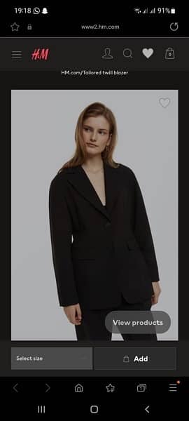 woman blazer  unused imported 4