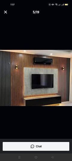 Media wall,Tv unit,Flutted panel,wpc paneling,false ceiling,interior d