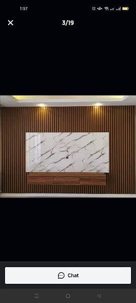 Media wall,Tv unit,Flutted panel,wpc paneling,false ceiling,interior d 6