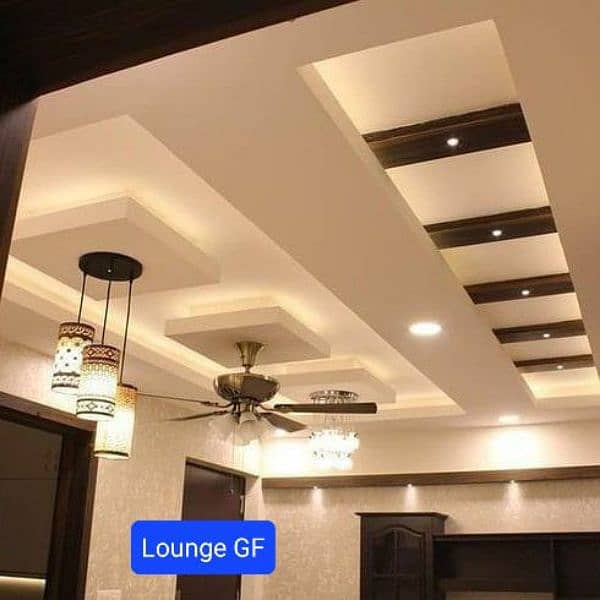 Wallpaper,wall paneling,Flutted panel,gypsum board ceiling,PVC ceiling 16