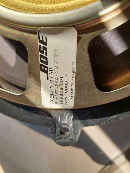 Bose woofer Speakers 9 inch 0