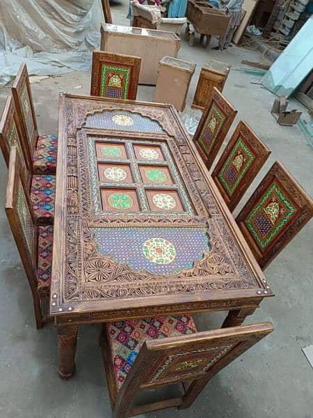 Swati design dyning table /chinoty dyning table/ antique dining table/ 0