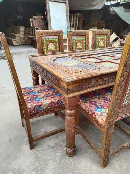 Swati design dyning table /chinoty dyning table/ antique dining table/ 1
